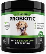 PetHonesty Probiotics for Dogs, 90 All-Natural Advanced Dog Probiotics Chews with Prebiotics, Relieves Dog Diarrhea and Constipation, Improves Digestion, Allergy, Hot Spots, Immunity & Healt
